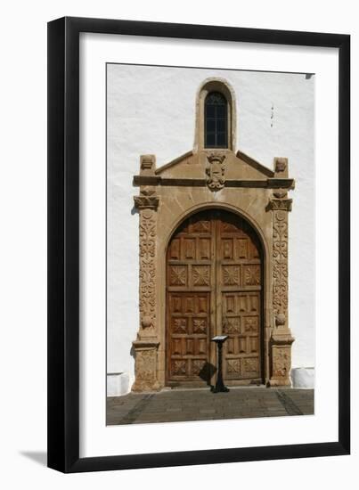 Church, Betancuria, Fuerteventura, Canary Islands-Peter Thompson-Framed Photographic Print
