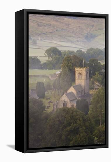 Church, Burnsall, Yorkshire Dales National Park, Yorkshire, England, United Kingdom, Europe-Miles Ertman-Framed Stretched Canvas