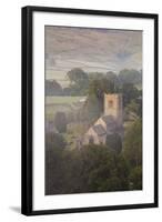 Church, Burnsall, Yorkshire Dales National Park, Yorkshire, England, United Kingdom, Europe-Miles Ertman-Framed Photographic Print