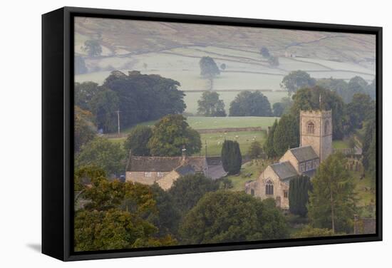 Church, Burnsall, Yorkshire Dales National Park, Yorkshire, England, United Kingdom, Europe-Miles Ertman-Framed Stretched Canvas