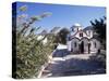 Church by the Port, Mandraki, Island of Nissyros, Dodecanese, Greece-Ken Gillham-Stretched Canvas