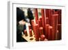 Church Candles in Spain-Felipe Rodriguez-Framed Photographic Print