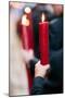 Church Candles in Spain-Felipe Rodriguez-Mounted Photographic Print