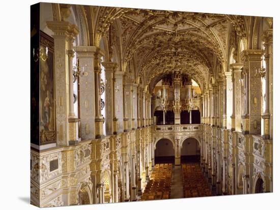 Church Choir and Organ, 1610-null-Stretched Canvas