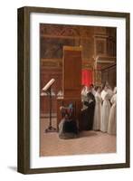 Church Choir-Gioacchino Toma-Framed Giclee Print