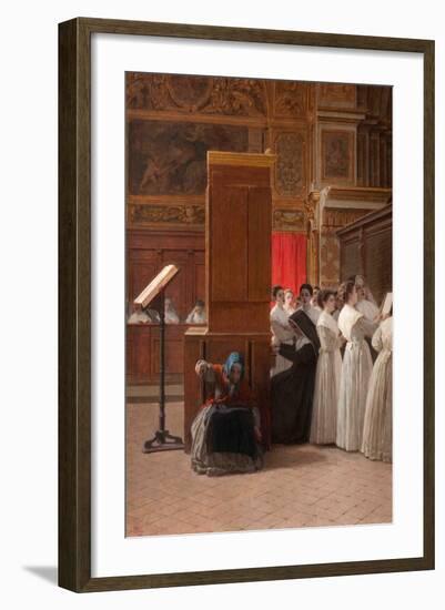 Church Choir-Gioacchino Toma-Framed Giclee Print