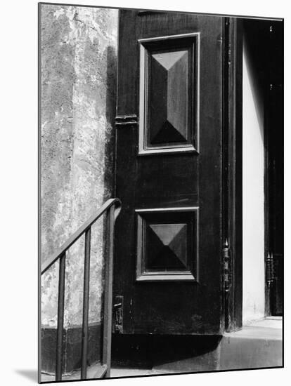 Church Door, Bowery, New York, 1946-Brett Weston-Mounted Photographic Print