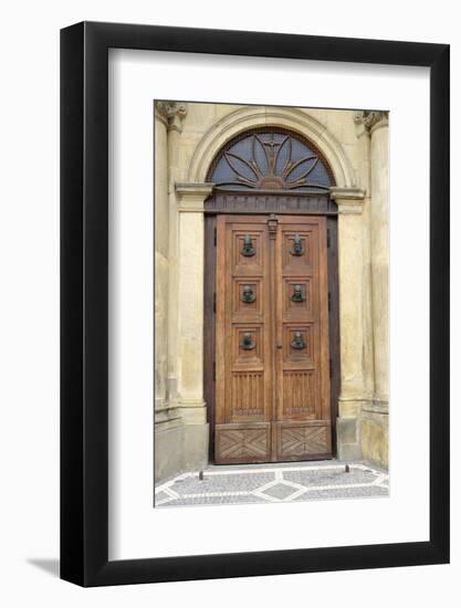 Church Door-yukata-Framed Photographic Print