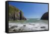 Church Doors Cove, Skrinkle Haven, Pembrokeshire Coast, Wales-Billy Stock-Framed Stretched Canvas