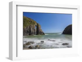 Church Doors Cove, Skrinkle Haven, Pembrokeshire Coast, Wales-Billy Stock-Framed Photographic Print