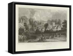 Church End, Dunmow, Essex-William Henry Bartlett-Framed Stretched Canvas