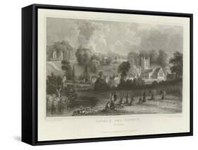 Church End, Dunmow, Essex-William Henry Bartlett-Framed Stretched Canvas