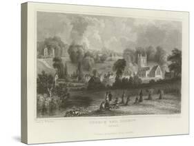 Church End, Dunmow, Essex-William Henry Bartlett-Stretched Canvas