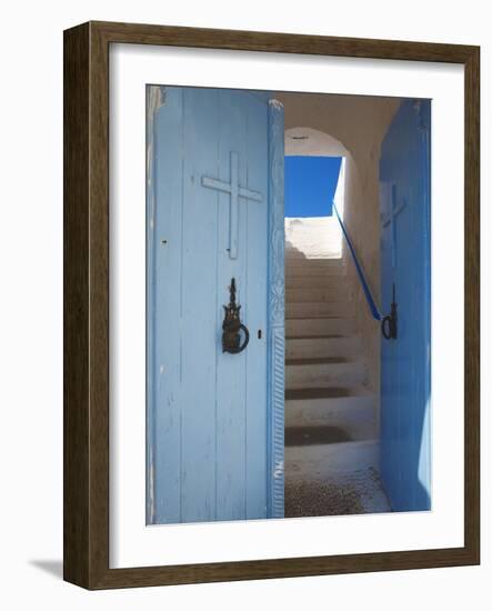 Church Entrance, Chania, Crete, Greek Islands, Greece, Europe-Sakis Papadopoulos-Framed Photographic Print