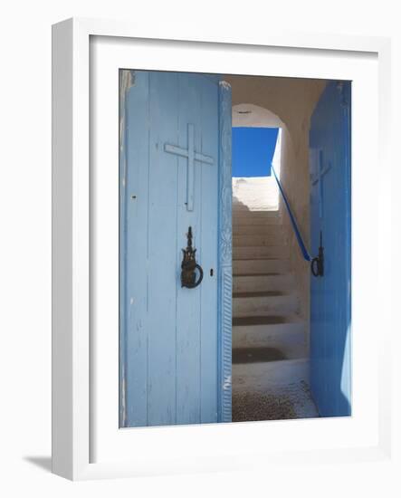 Church Entrance, Chania, Crete, Greek Islands, Greece, Europe-Sakis Papadopoulos-Framed Photographic Print