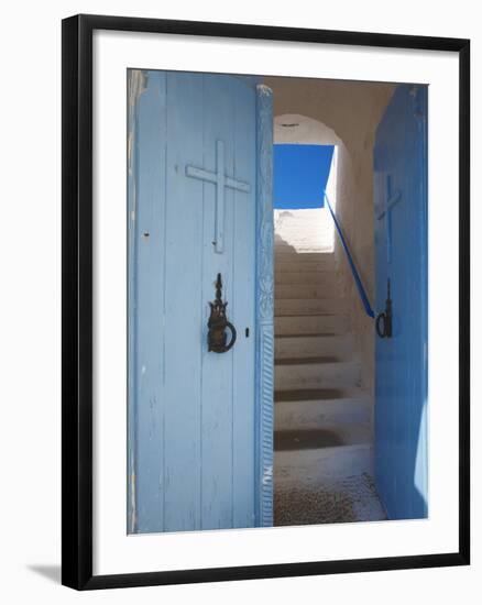 Church Entrance, Chania, Crete, Greek Islands, Greece, Europe-Sakis Papadopoulos-Framed Photographic Print