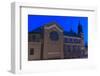 Church Facade at Night in Saint Paul-jrferrermn-Framed Photographic Print