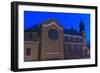 Church Facade at Night in Saint Paul-jrferrermn-Framed Photographic Print