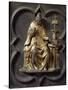 Church Father, Bronze Panel-Lorenzo Ghiberti-Stretched Canvas