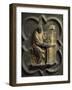 Church Father, Bronze Panel-Lorenzo Ghiberti-Framed Giclee Print