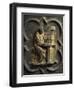 Church Father, Bronze Panel-Lorenzo Ghiberti-Framed Giclee Print