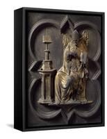 Church Father, Panel-Lorenzo Ghiberti-Framed Stretched Canvas