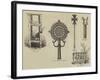 Church Furniture of Abyssinia-null-Framed Giclee Print