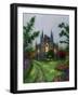 Church Garden-Bonnie B. Cook-Framed Giclee Print