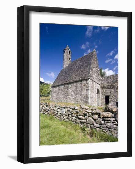 Church, Glendalough, County Wicklow, Ireland-William Sutton-Framed Photographic Print