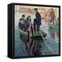 Church Goers in a Boat, 1909-Carl Wilhelm Wilhelmson-Framed Stretched Canvas