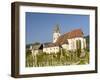 Church Heiliger Mauritius (Saint Maurice). Historic village Spitz located in wine-growing area-Martin Zwick-Framed Photographic Print