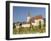 Church Heiliger Mauritius (Saint Maurice). Historic village Spitz located in wine-growing area-Martin Zwick-Framed Photographic Print