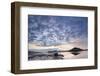 Church Hill and the Aln Estuary During a Stunning Winter Sunrise from the Beach at Low Tide-Lee Frost-Framed Photographic Print