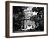 Church, Historic Philadelphia Center, Philadelphia, Pennsylvania, US, Black and White Photography-Philippe Hugonnard-Framed Premium Photographic Print