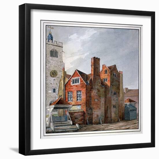 Church House, Hackney, London, C1798-null-Framed Giclee Print