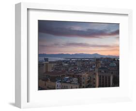 Church in a City, Chiesa Di Sant'Anna, Stampace, Cagliari, Sardinia, Italy-null-Framed Photographic Print