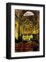 Church in Aix-En Provence, France-Nicolas Hugo-Framed Giclee Print