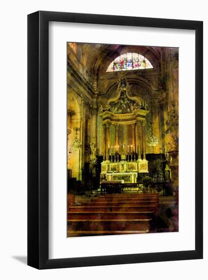 Church in Aix-En Provence, France-Nicolas Hugo-Framed Giclee Print