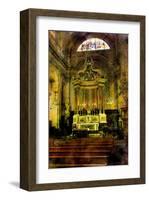 Church in Aix-En Provence, France-Nicolas Hugo-Framed Giclee Print