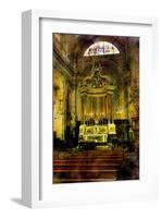 Church in Aix-En Provence, France-Nicolas Hugo-Framed Giclee Print