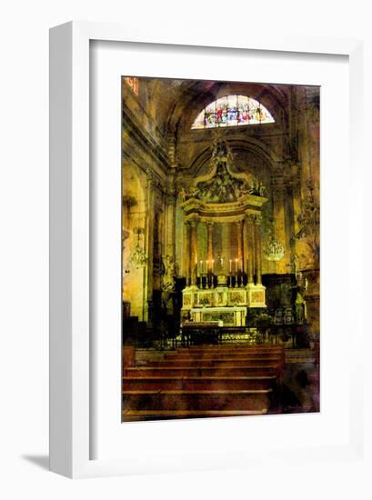 Church in Aix-En Provence, France-Nicolas Hugo-Framed Giclee Print