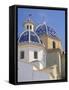 Church in Altea, Valencia, Spain, Europe-Rolf Richardson-Framed Stretched Canvas