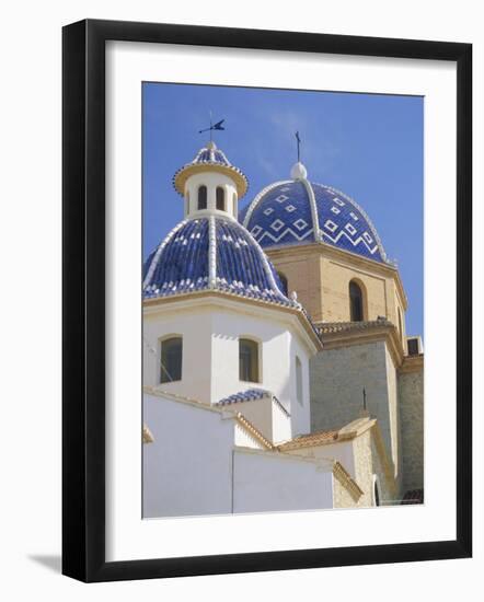 Church in Altea, Valencia, Spain, Europe-Rolf Richardson-Framed Photographic Print