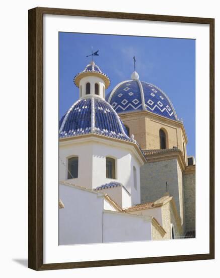 Church in Altea, Valencia, Spain, Europe-Rolf Richardson-Framed Photographic Print