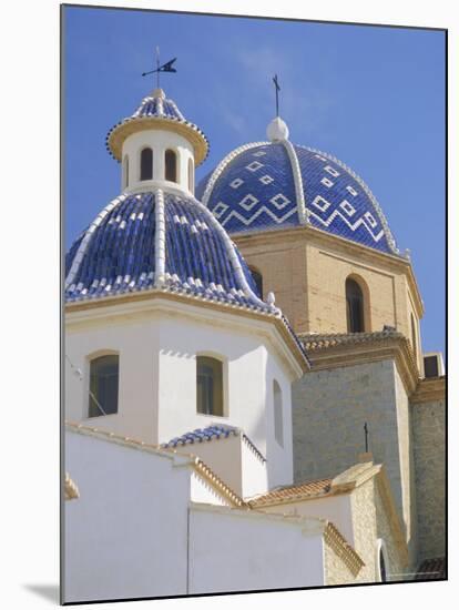 Church in Altea, Valencia, Spain, Europe-Rolf Richardson-Mounted Photographic Print