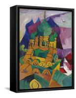 Church in Alupka, 1916-Aristarkh Vasilievic Lentulov-Framed Stretched Canvas