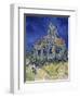 Church in Auvers-Sur-Oise, View from the Chevet. 1890-Vincent van Gogh-Framed Art Print