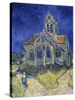 Church in Auvers-Sur-Oise, View from the Chevet. 1890-Vincent van Gogh-Stretched Canvas