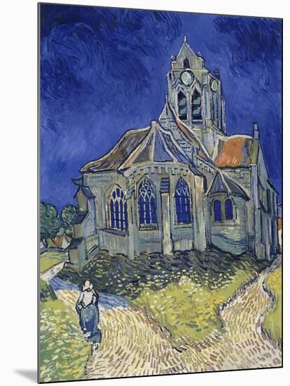 Church in Auvers-Sur-Oise, View from the Chevet. 1890-Vincent van Gogh-Mounted Art Print