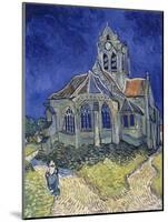 Church in Auvers-Sur-Oise, View from the Chevet. 1890-Vincent van Gogh-Mounted Art Print